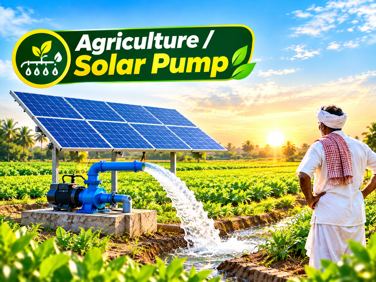 Agriculture Solar Pump