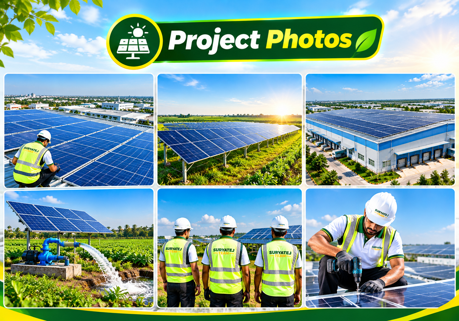 Suryatej Solar Projects